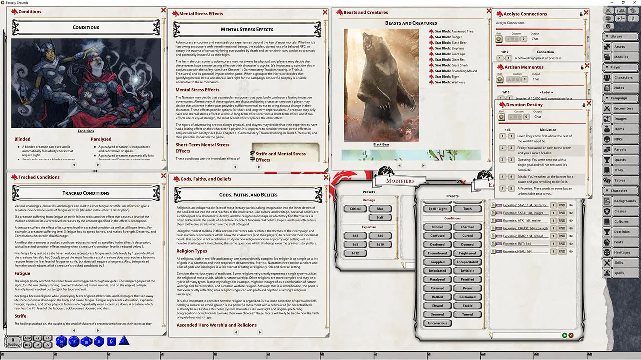 Fantasy Grounds - Level Up Adventurer's Guide Screenshot 3
