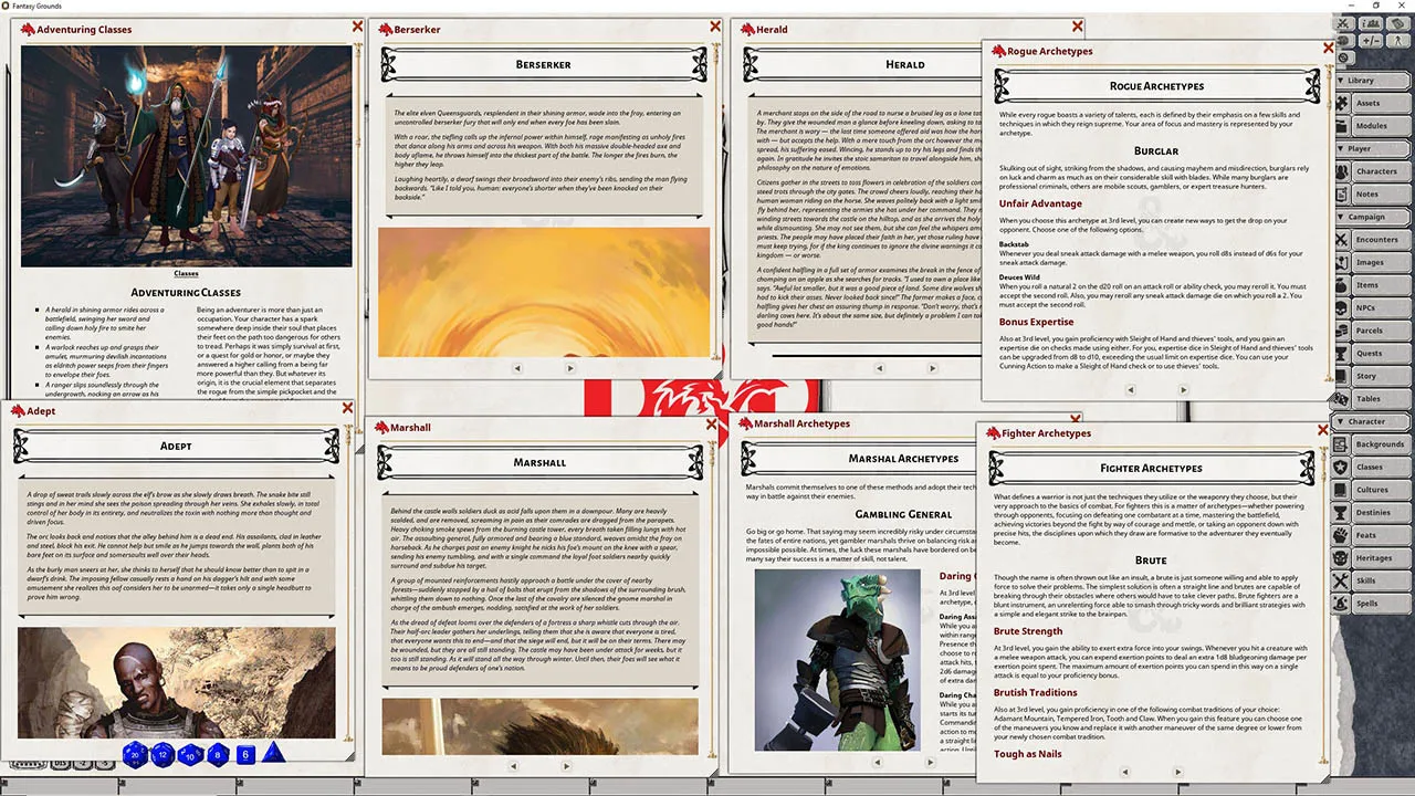 Fantasy Grounds - Level Up Adventurer's Guide Screenshot 6
