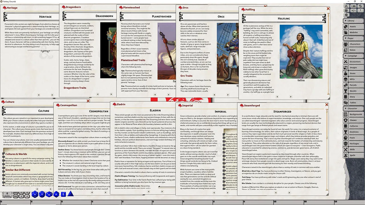 Fantasy Grounds - Level Up Adventurer's Guide Screenshot 5