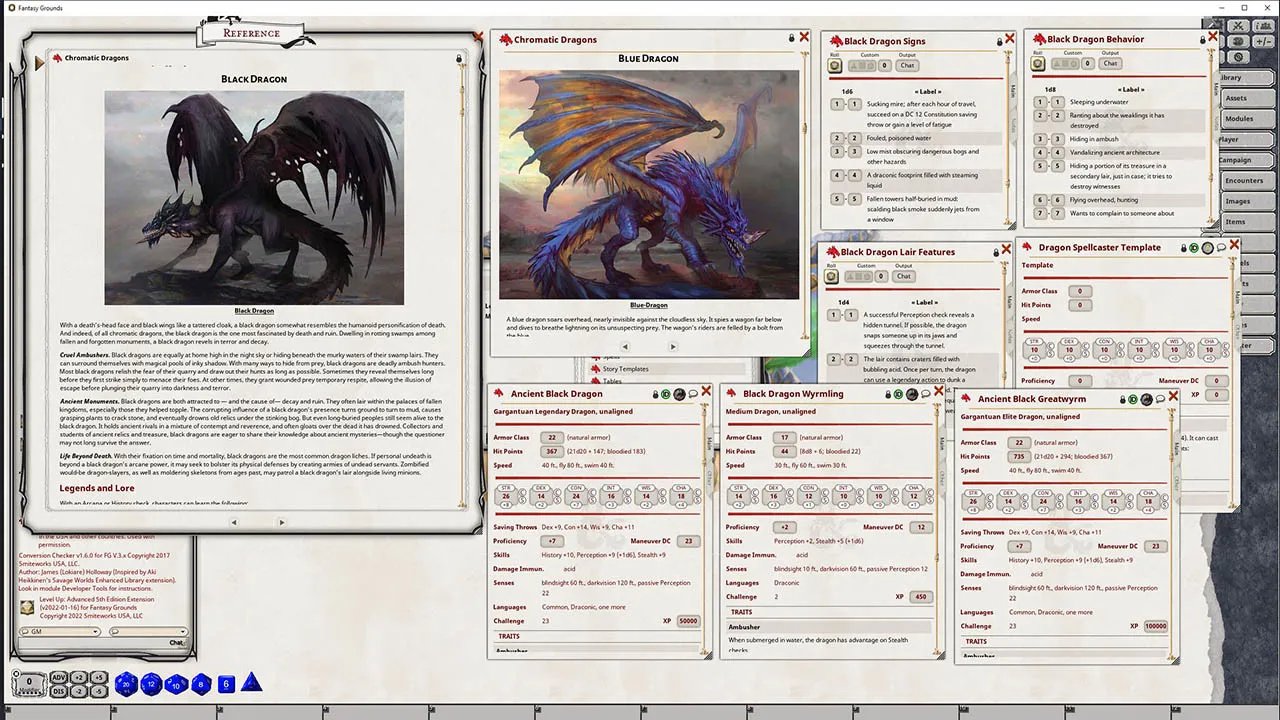 Fantasy Grounds - Level Up Monstrous Menagerie Screenshot 3