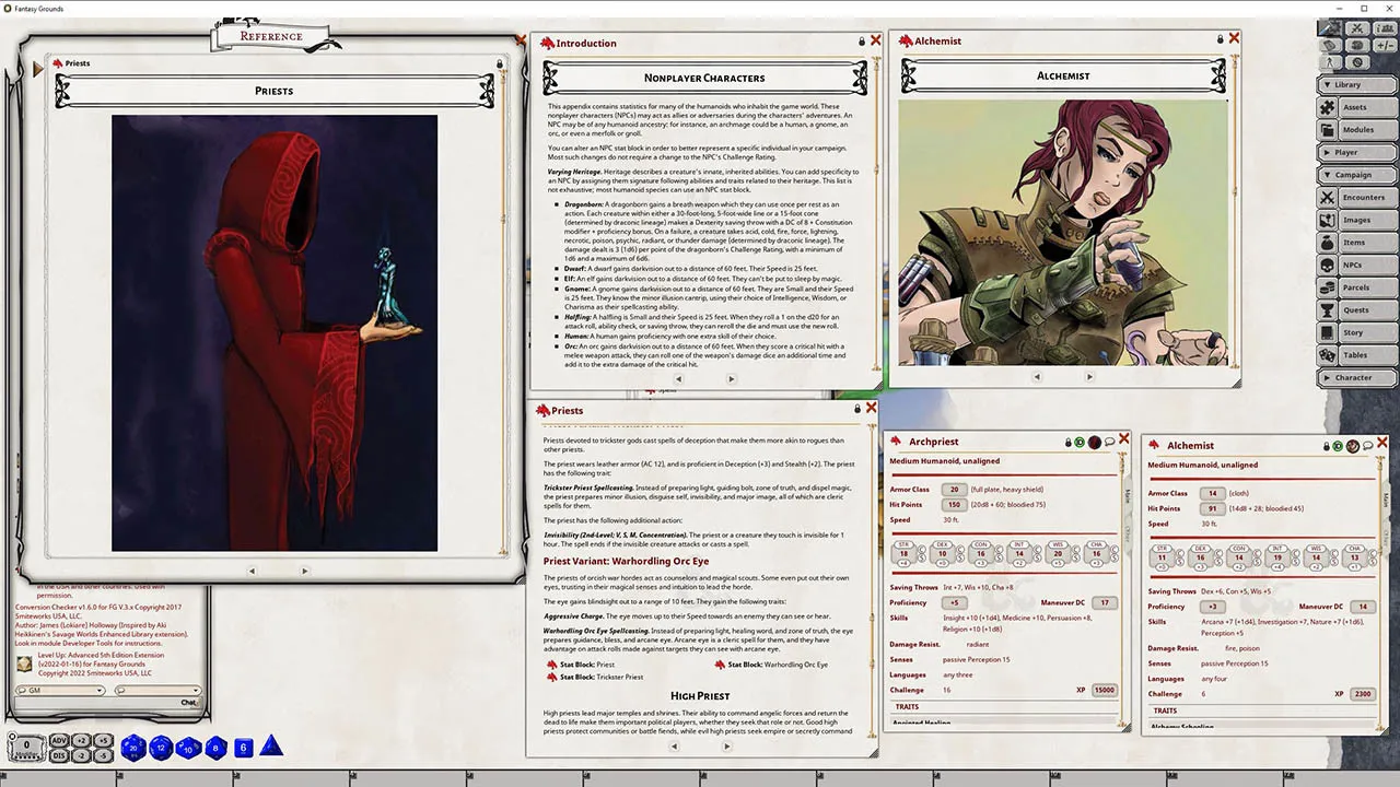 Fantasy Grounds - Level Up Monstrous Menagerie Screenshot 2