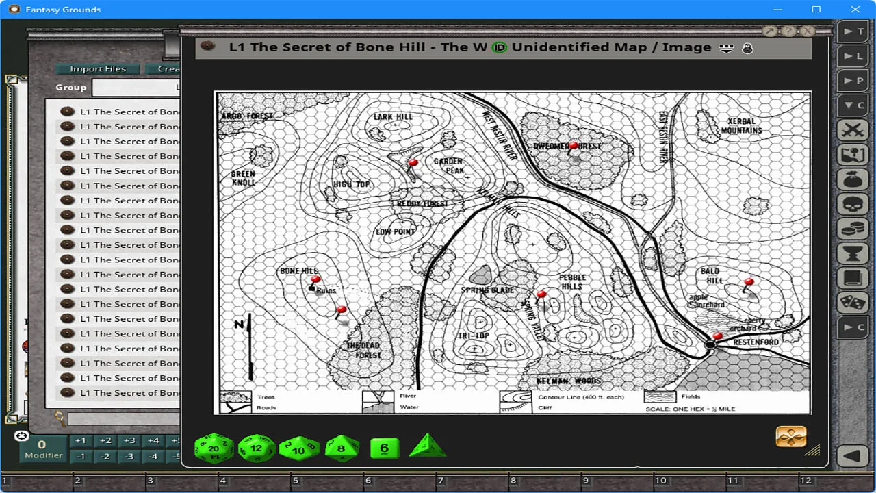 Fantasy Grounds - D&D Classics: L1 The Secret of Bone Hill (1E) Screenshot 4