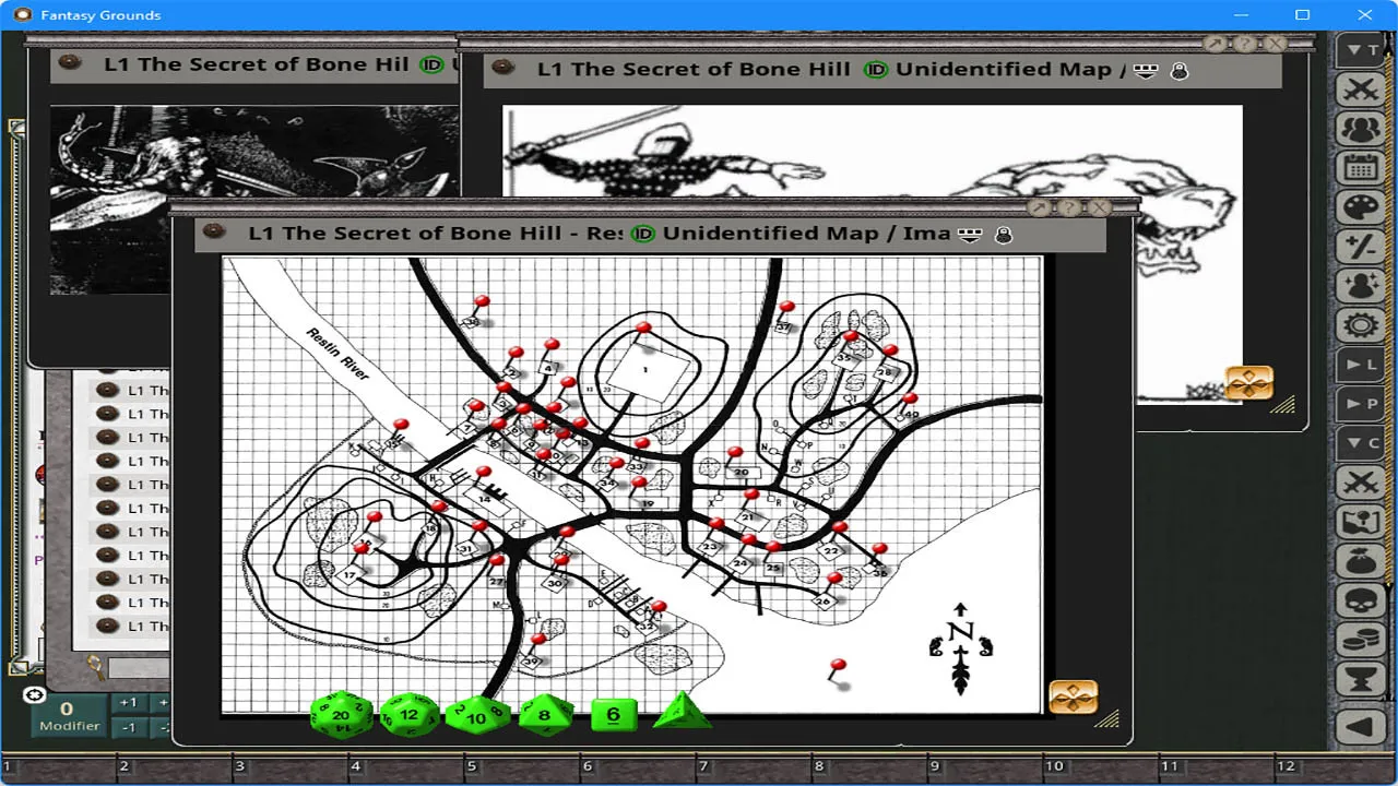 Fantasy Grounds - D&D Classics: L1 The Secret of Bone Hill (1E) Screenshot 1