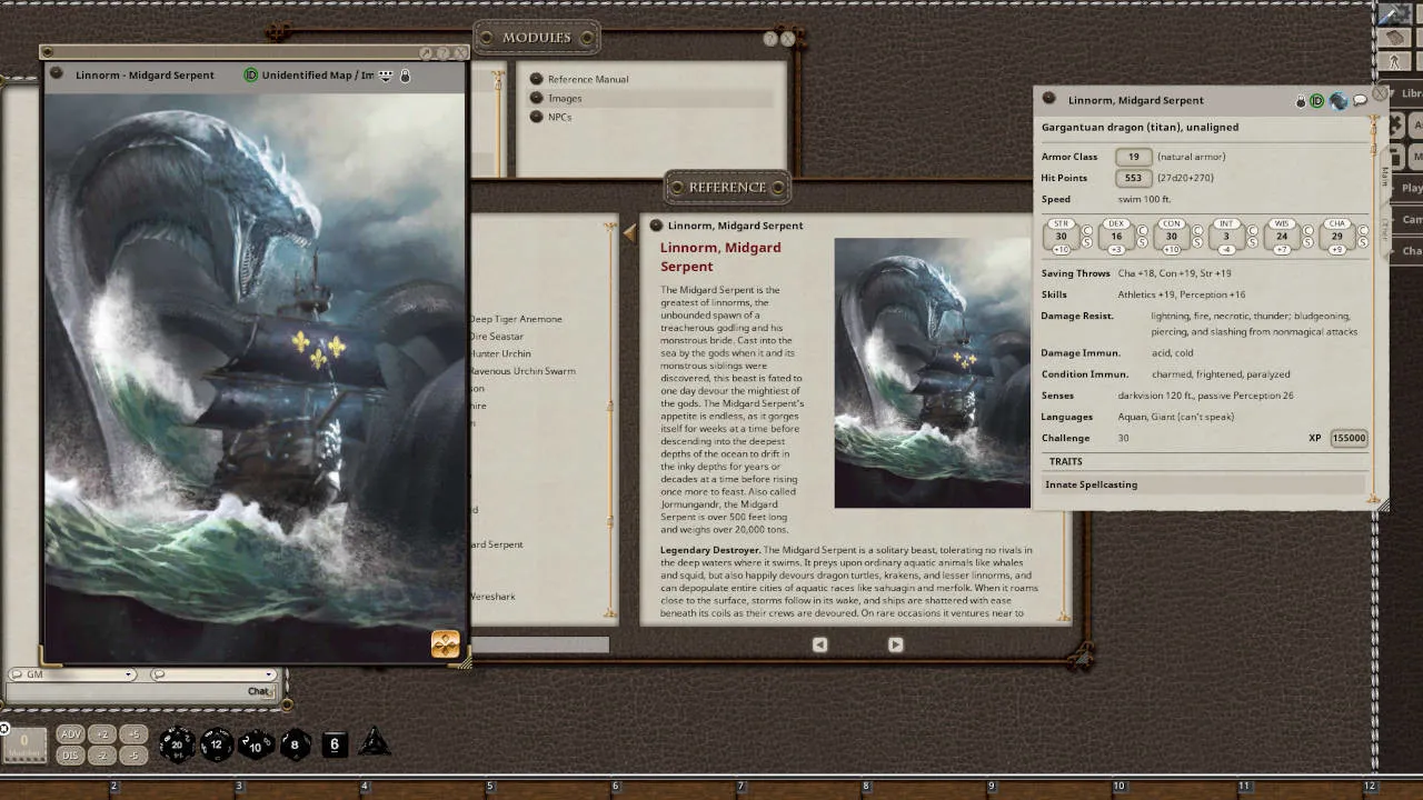 Fantasy Grounds - Sea Monsters (5E) Screenshot 4