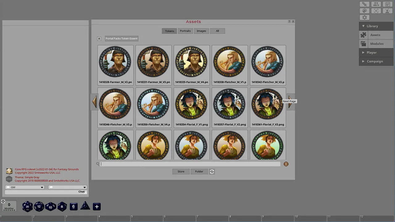 Fantasy Grounds - Around Town Screenshot 3