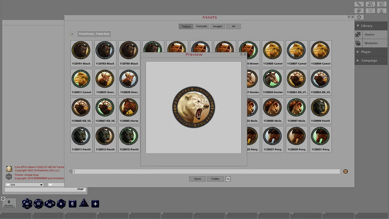 Fantasy Grounds - Call of the Wild Screenshot 1