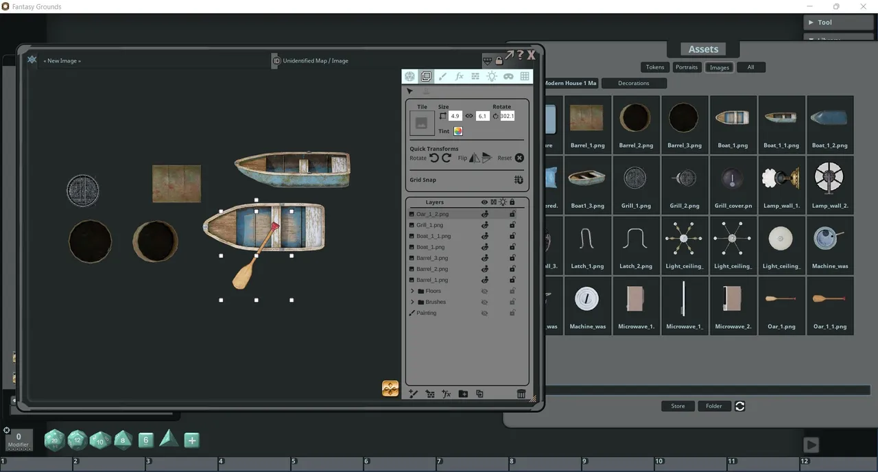 Fantasy Grounds - FG Modern House Map Pack Screenshot 0