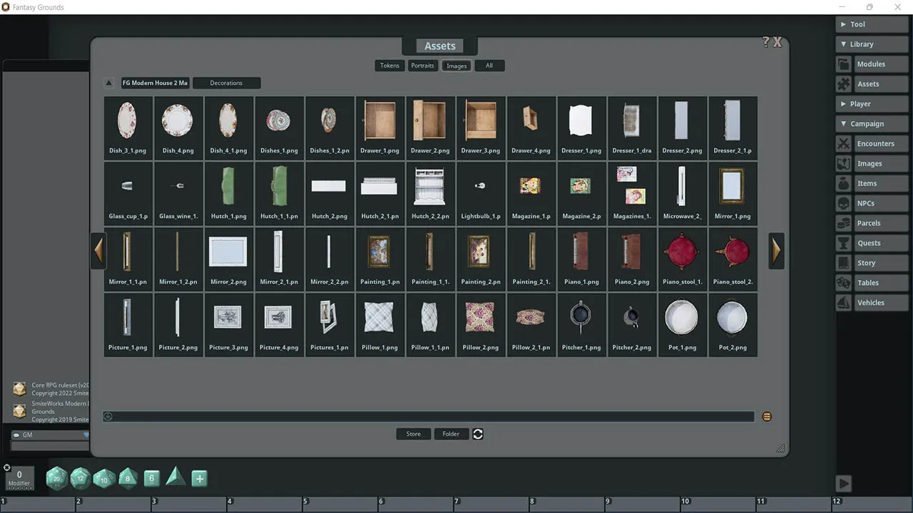 Fantasy Grounds - FG Modern House 2 Map Pack Screenshot 2