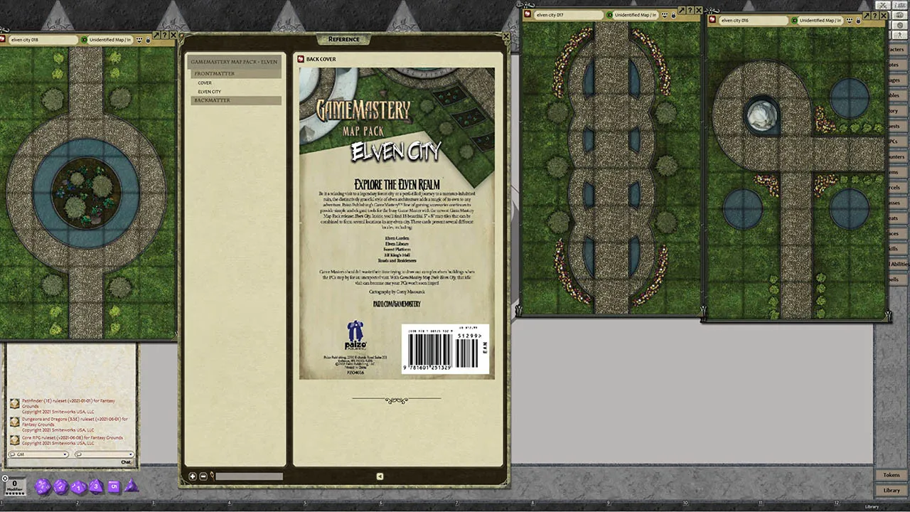 Fantasy Grounds - Pathfinder RPG - GameMastery Map Pack Elven City Screenshot 4