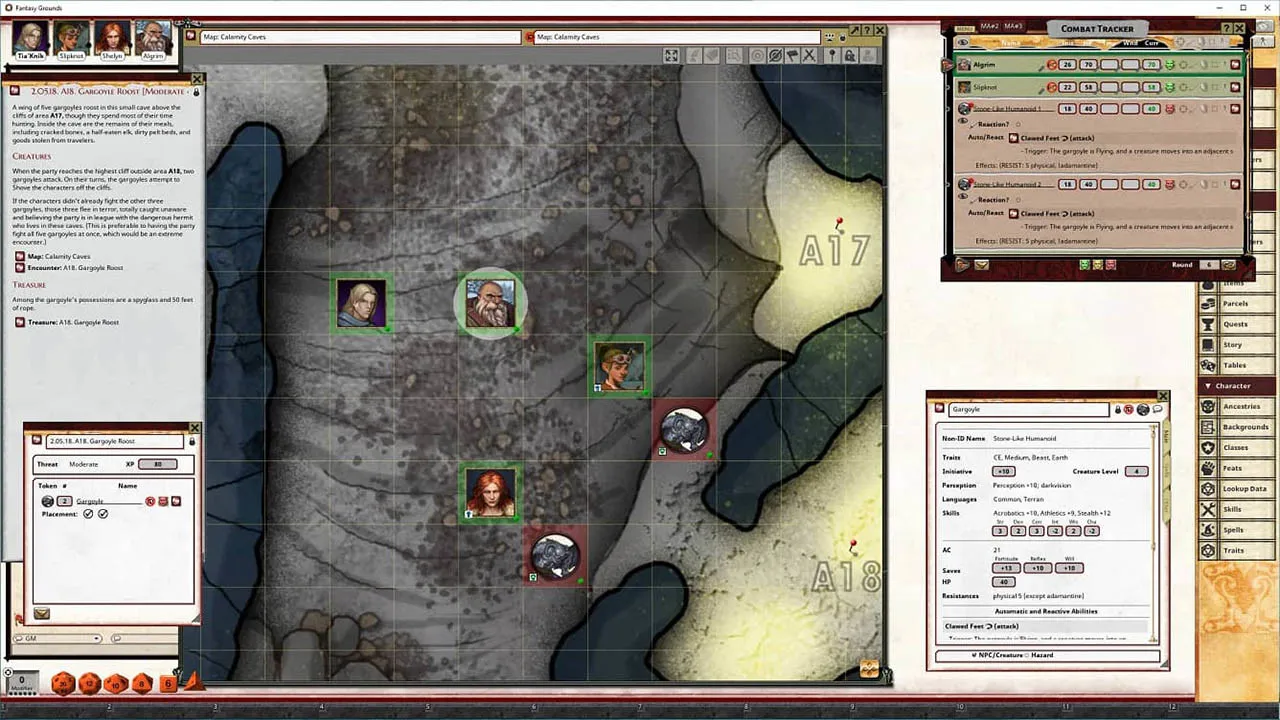 Fantasy Grounds - Pathfinder 2 RPG - Quest for the Frozen Flame AP 2: Lost Mammoth Valley Screenshot 1