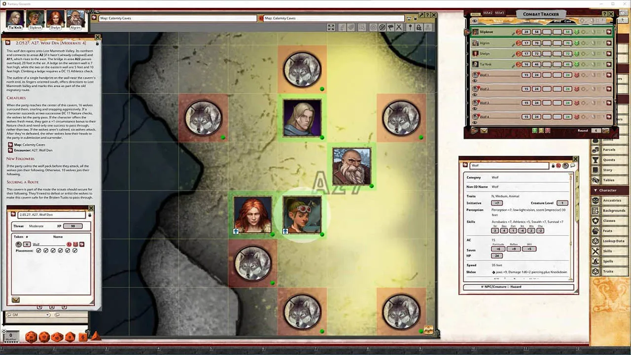Fantasy Grounds - Pathfinder 2 RPG - Quest for the Frozen Flame AP 2: Lost Mammoth Valley Screenshot 2
