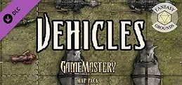 Fantasy Grounds - Pathfinder RPG - GameMastery Map Pack: Vehicles