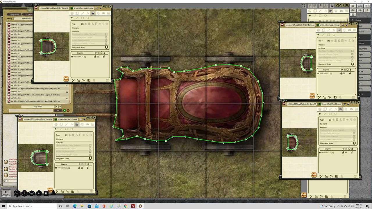 Fantasy Grounds - Pathfinder RPG - GameMastery Map Pack: Vehicles Screenshot 2