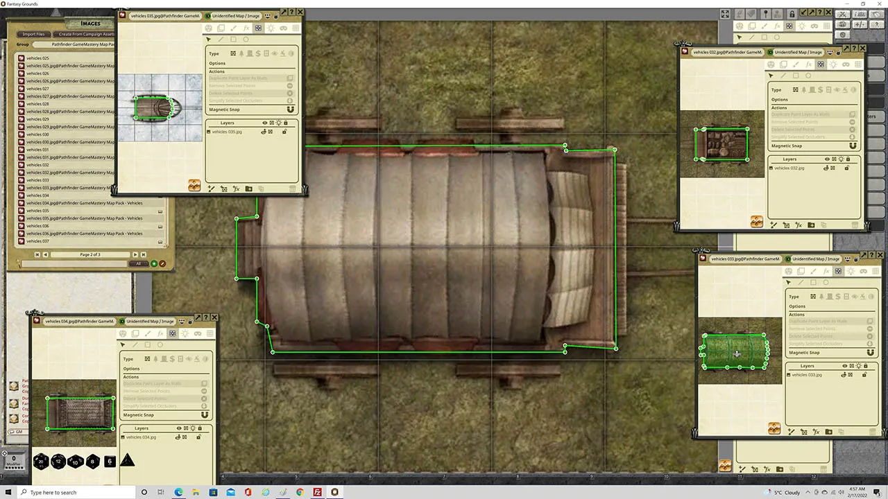 Fantasy Grounds - Pathfinder RPG - GameMastery Map Pack: Vehicles Screenshot 4