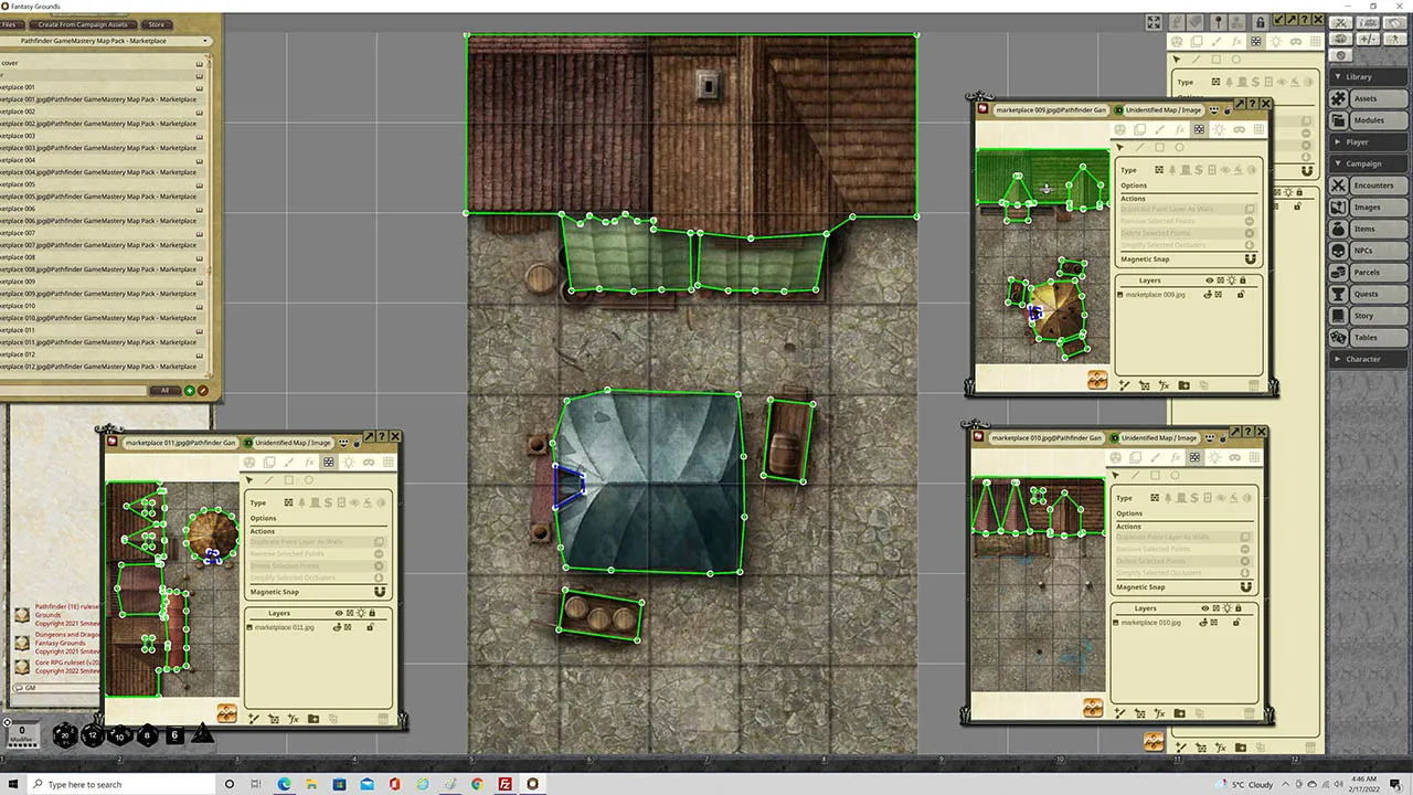 Fantasy Grounds - Pathfinder RPG - GameMastery Map Pack: Marketplace Screenshot 3