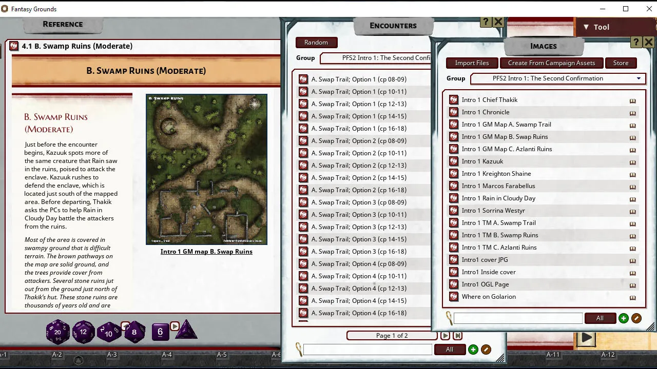 Fantasy Grounds - Pathfinder 2 RPG - Pathfinder Society Intro #1: The Second Confirmation Screenshot 3
