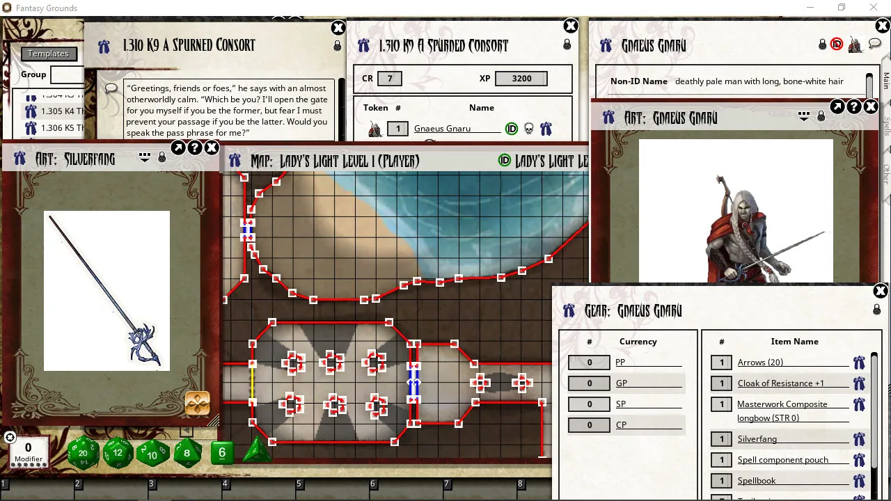 Fantasy Grounds - Pathfinder RPG - Shattered Star AP 2: Curse of the Lady's Light Screenshot 1