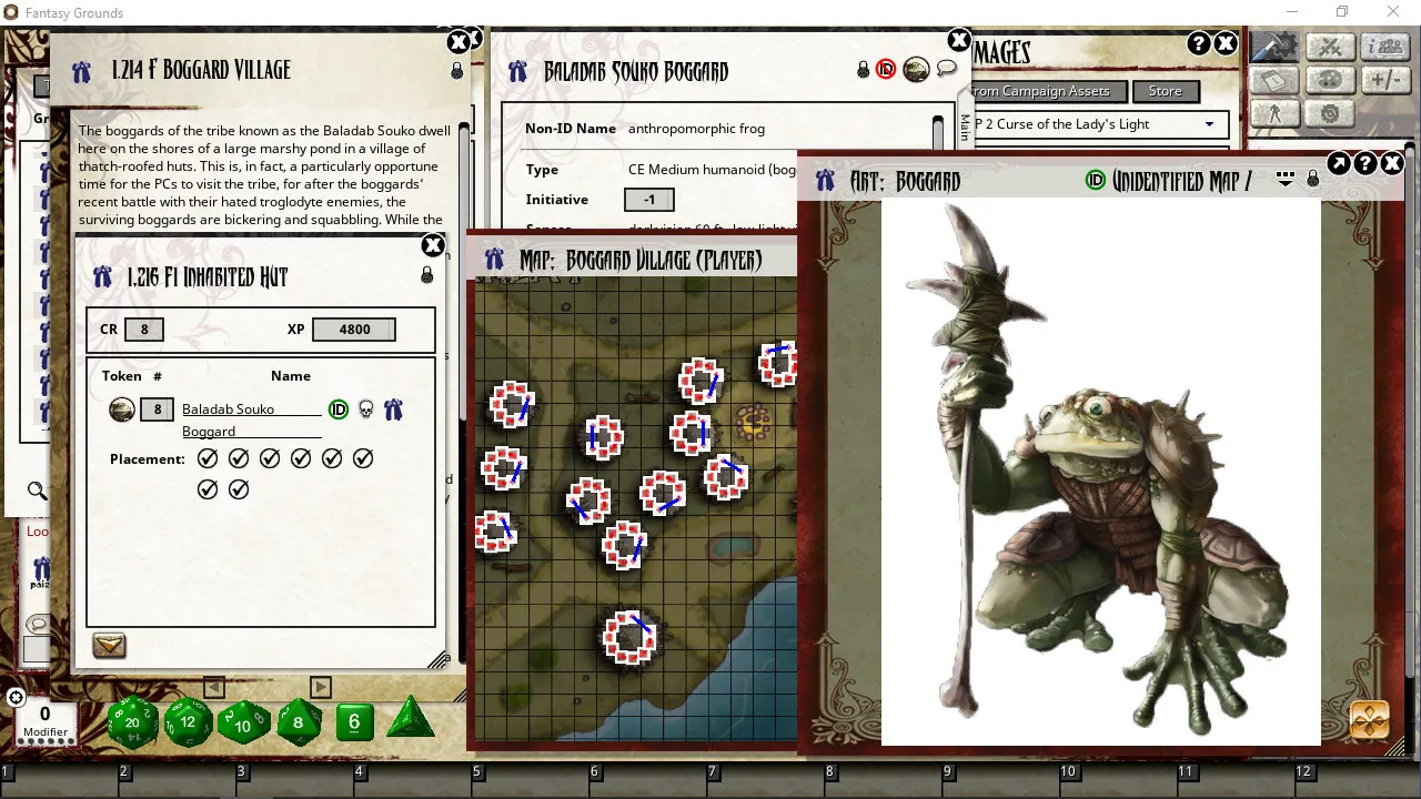 Fantasy Grounds - Pathfinder RPG - Shattered Star AP 2: Curse of the Lady's Light Screenshot 3