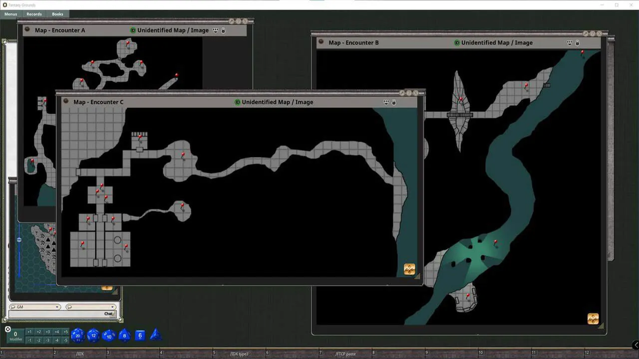 Fantasy Grounds - Advanced Adventures #5: The Flaming Footprints of Jilanth Screenshot 0
