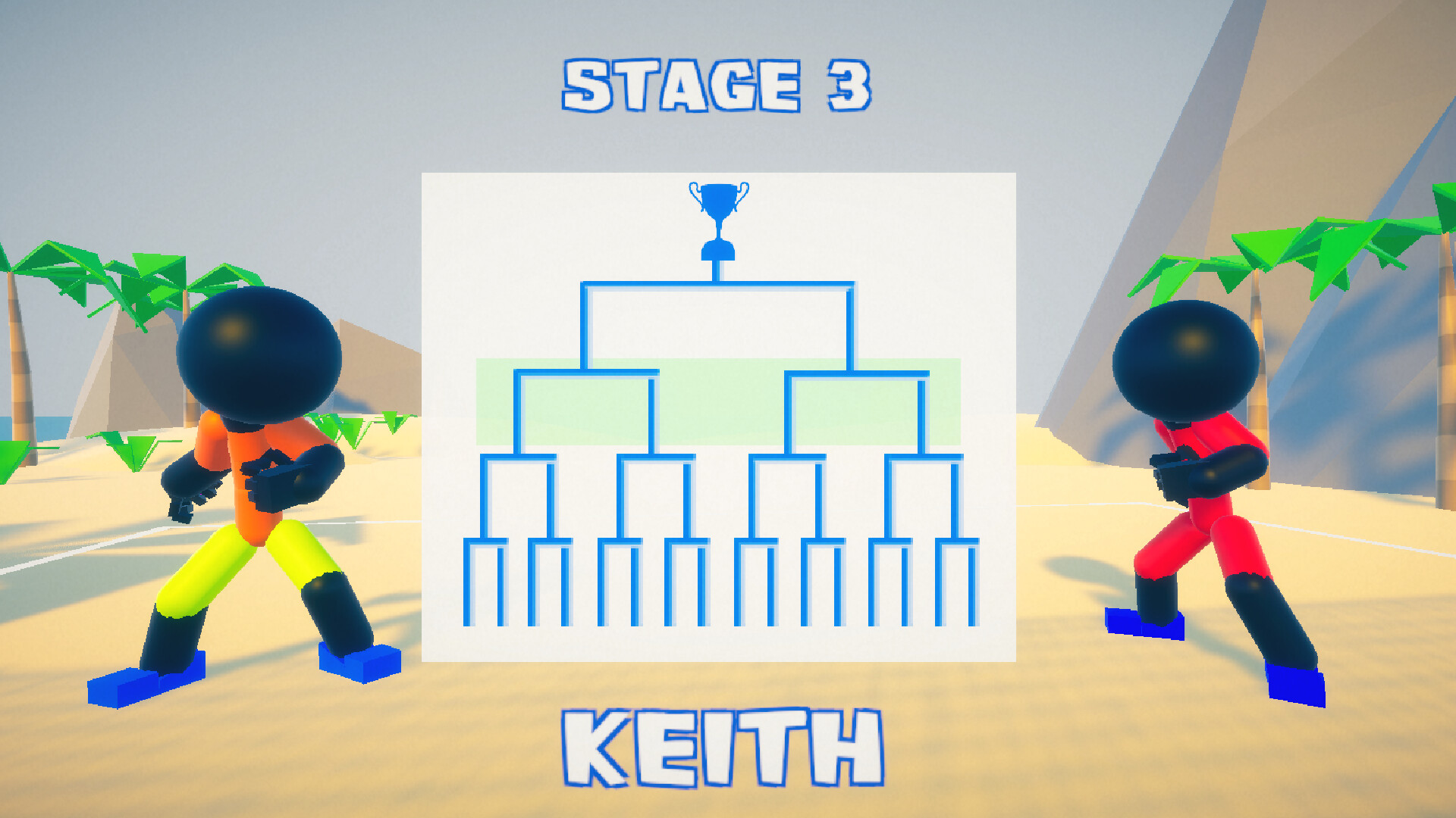 Stickman Beach Volleyball DELUXE Screenshot 5