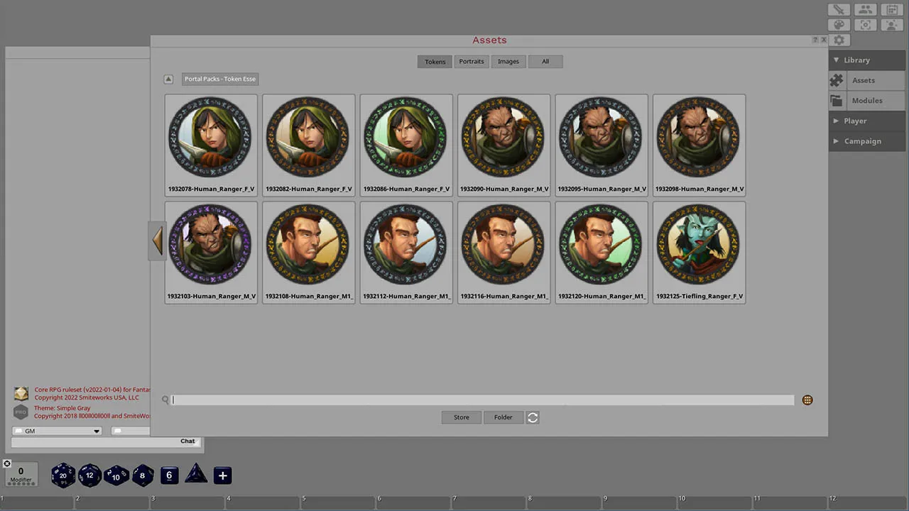 Fantasy Grounds - Rangers of the Wilds Screenshot 1