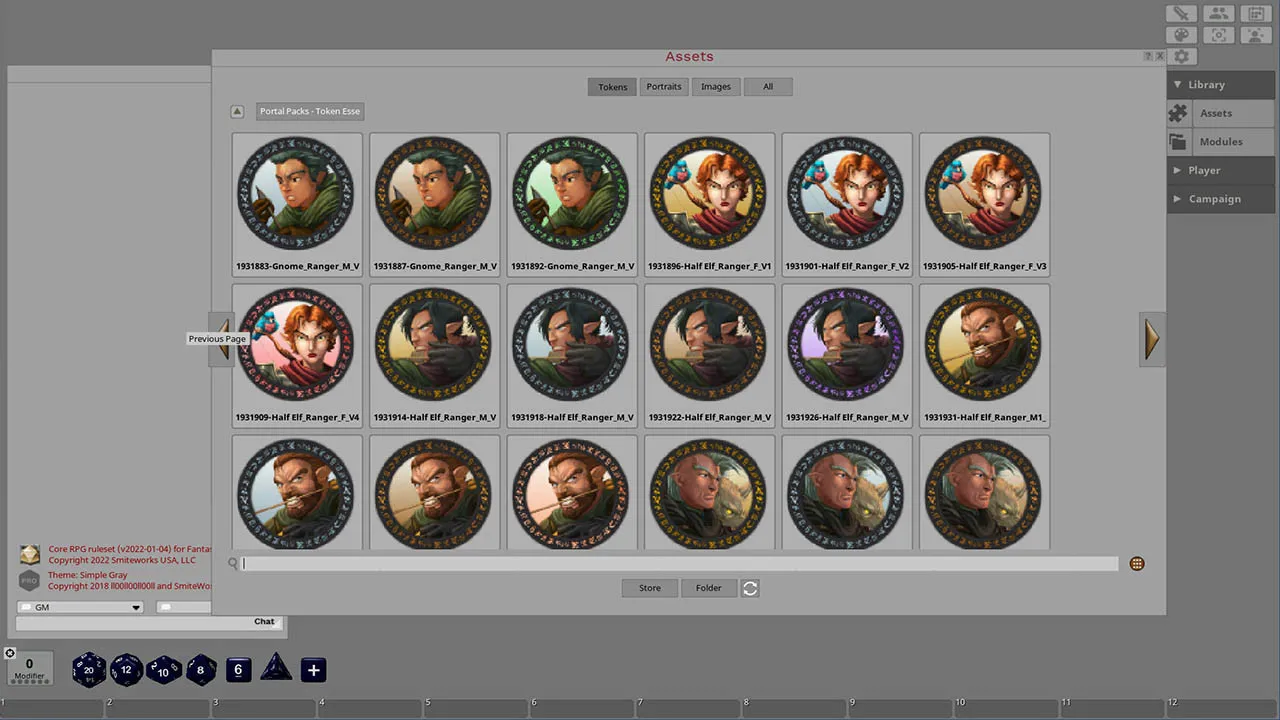 Fantasy Grounds - Rangers of the Wilds Screenshot 3