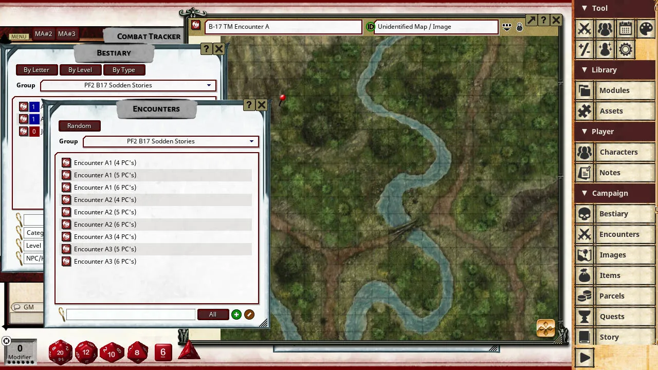 Fantasy Grounds - Pathfinder 2 RPG - Pathfinder Bounty # 17: Sodden Stories Screenshot 2