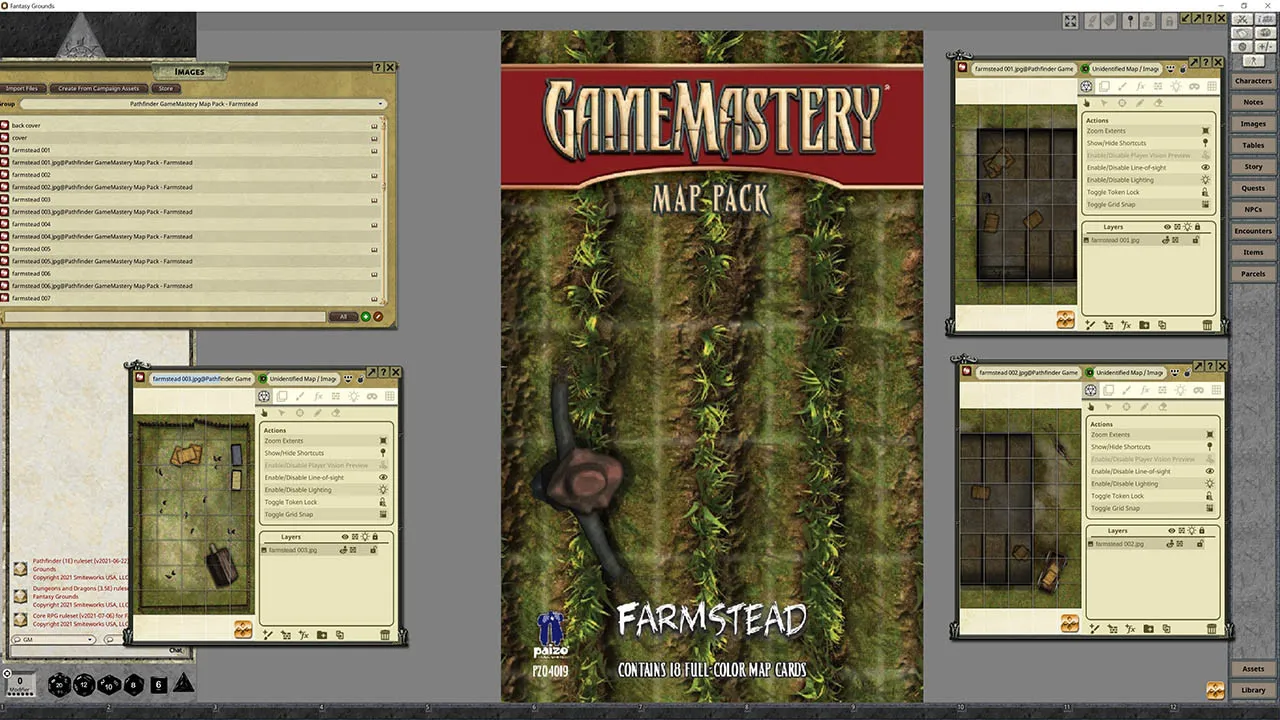 Fantasy Grounds - Pathfinder RPG - Gamemastery Map Pack Farmstead Screenshot 4