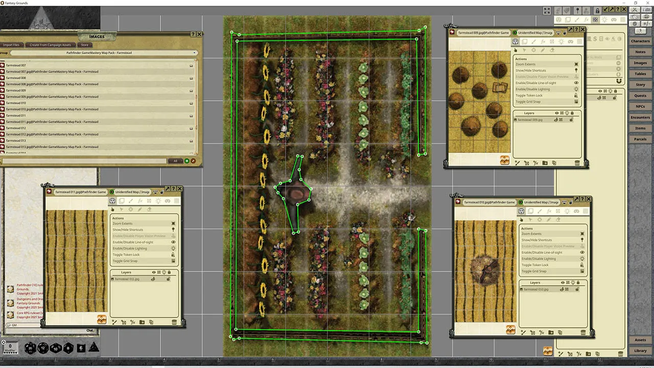 Fantasy Grounds - Pathfinder RPG - Gamemastery Map Pack Farmstead Screenshot 2