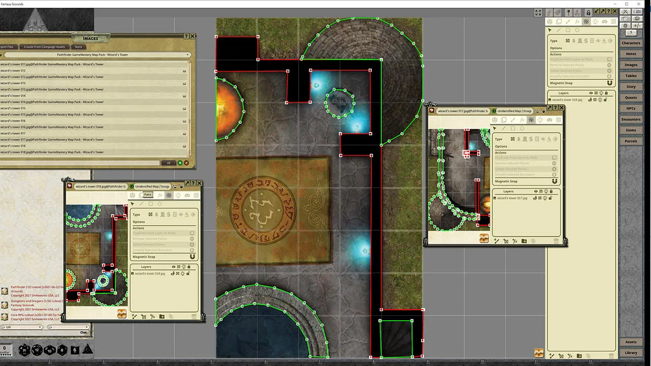Fantasy Grounds - Pathfinder RPG - GameMastery Map Pack Wizard's Tower Screenshot 0
