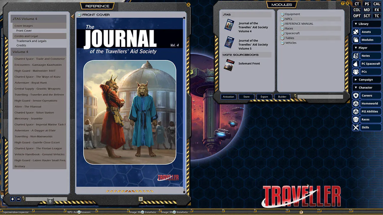 Fantasy Grounds - Journal of the Travellers' Aid Society Volume 4 Screenshot 3