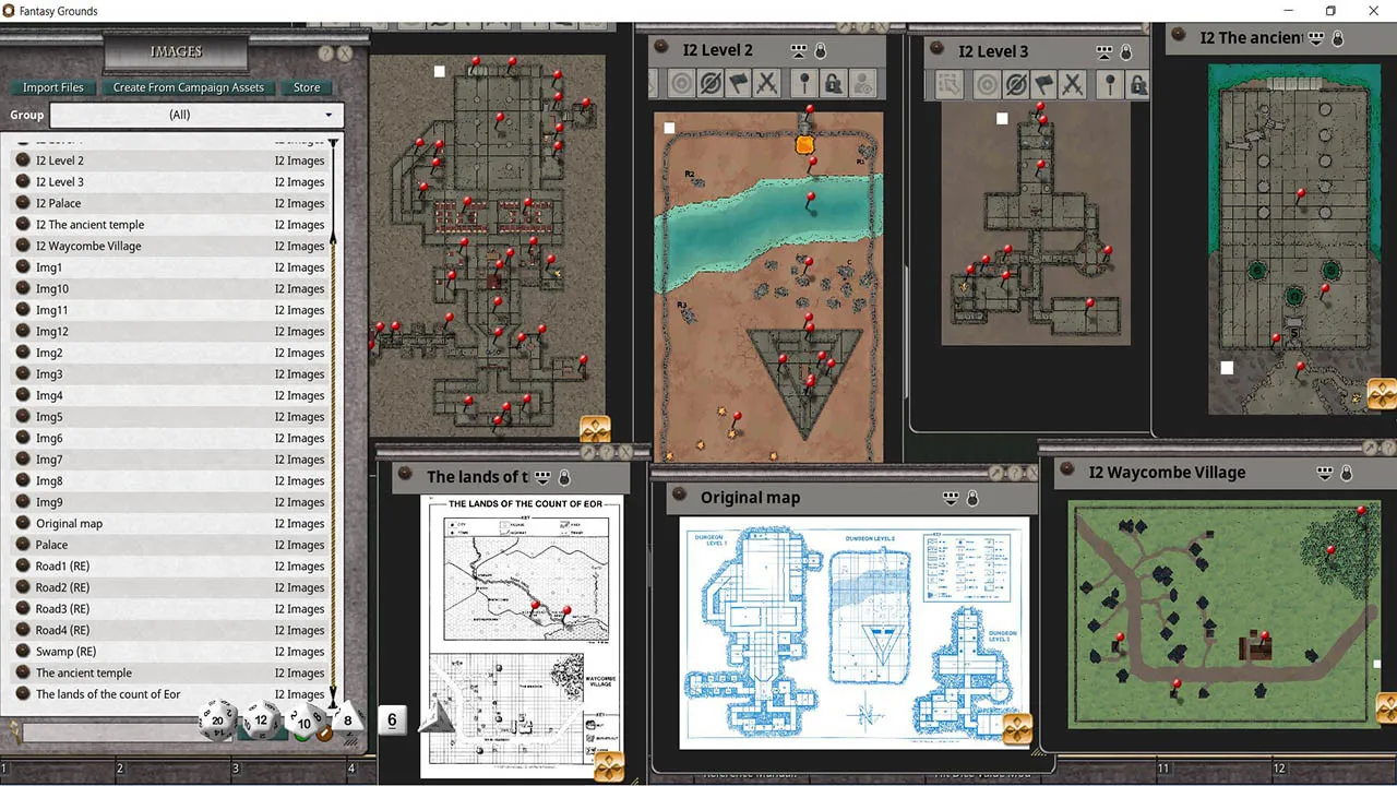 Fantasy Grounds - D&D Classics: I2 Tomb of the Lizard King (1E) Screenshot 3