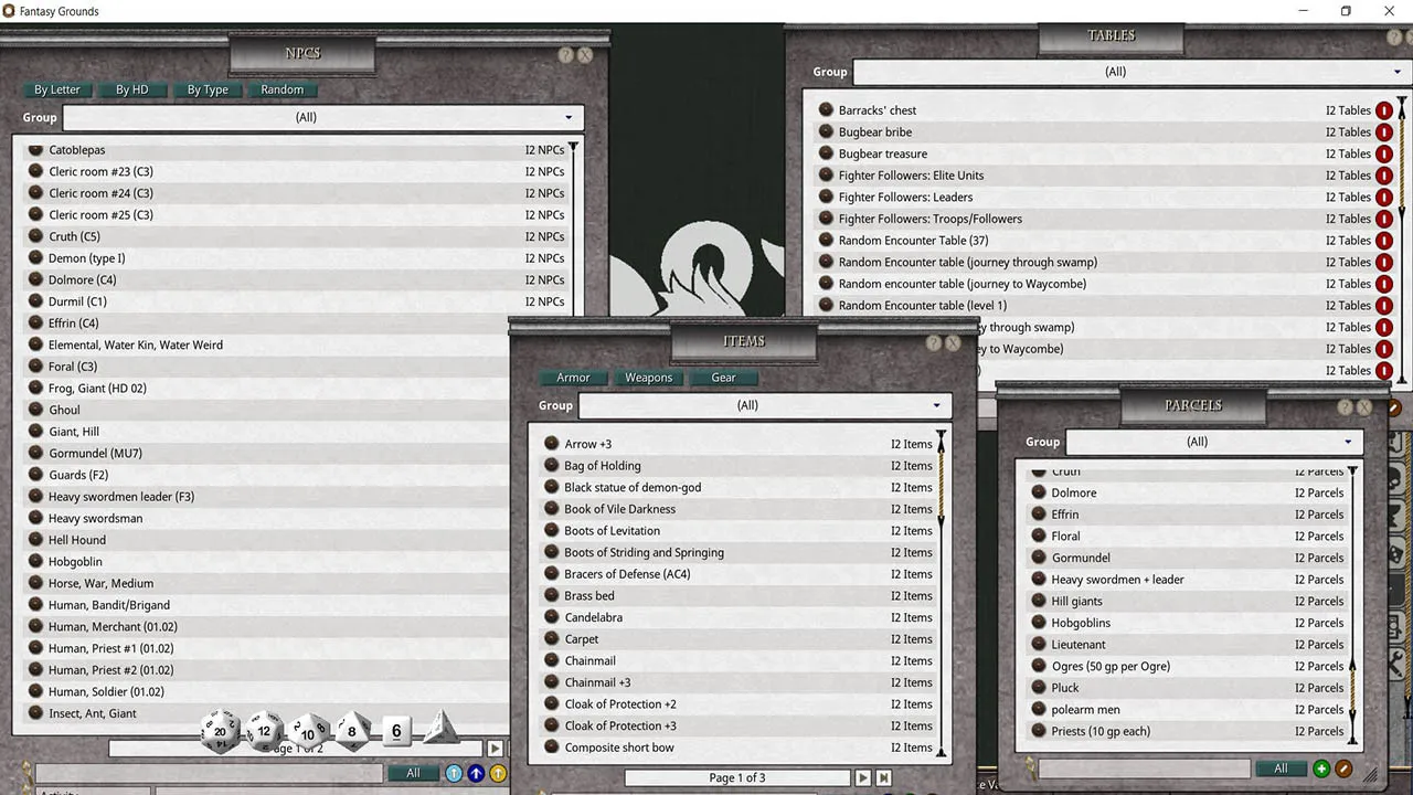 Fantasy Grounds - D&D Classics: I2 Tomb of the Lizard King (1E) Screenshot 0