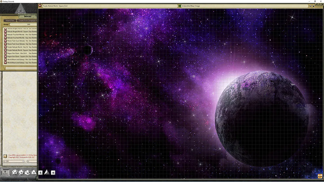 Fantasy Grounds - Star Battles: Rogue Worlds Space Map Pack Screenshot 1
