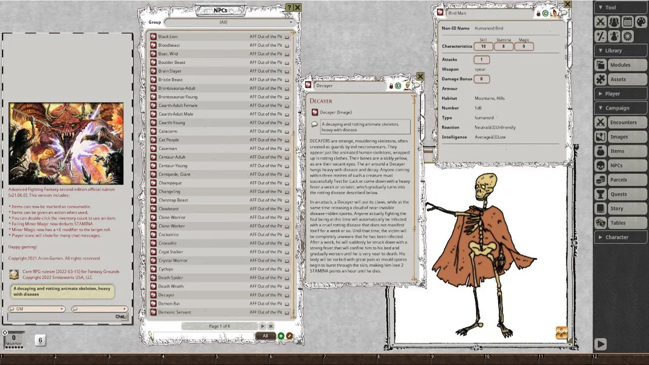 Fantasy Grounds - Out of the Pit Screenshot 2