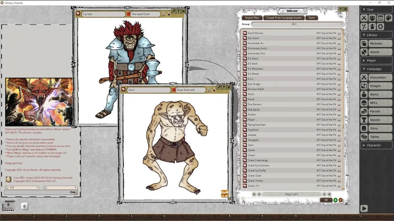 Fantasy Grounds - Out of the Pit Screenshot 0