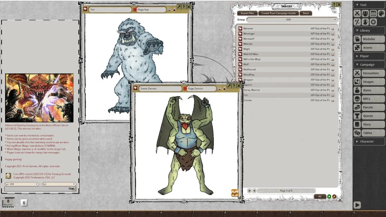 Fantasy Grounds - Out of the Pit Screenshot 1