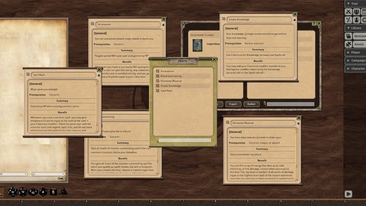 Fantasy Grounds - Legendary Sorcerers Screenshot 3