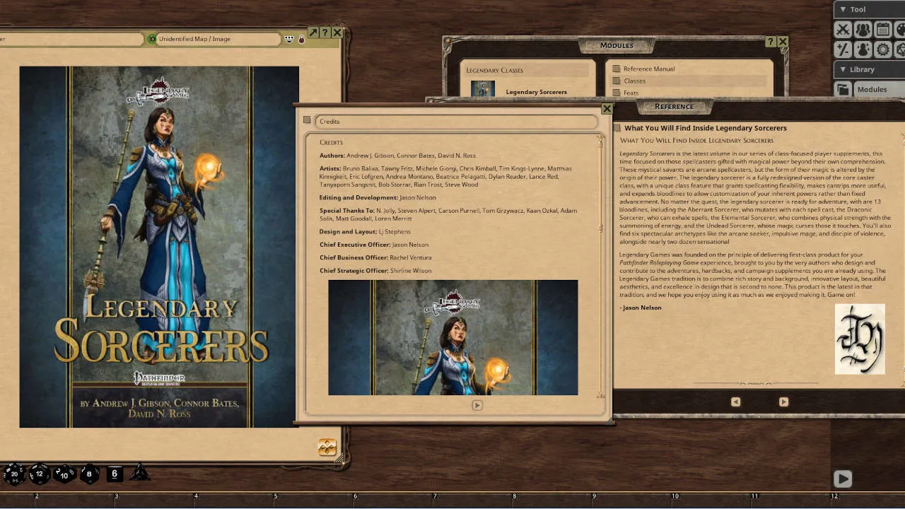 Fantasy Grounds - Legendary Sorcerers Screenshot 0
