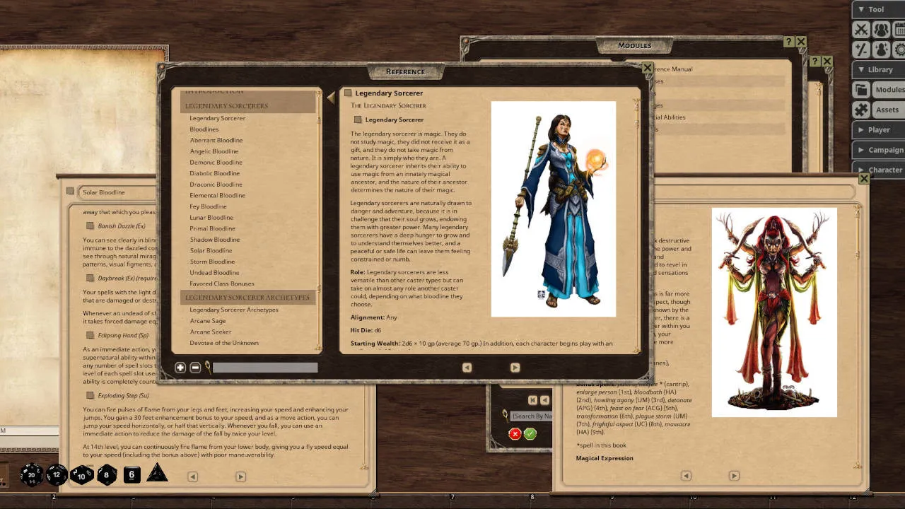 Fantasy Grounds - Legendary Sorcerers Screenshot 4