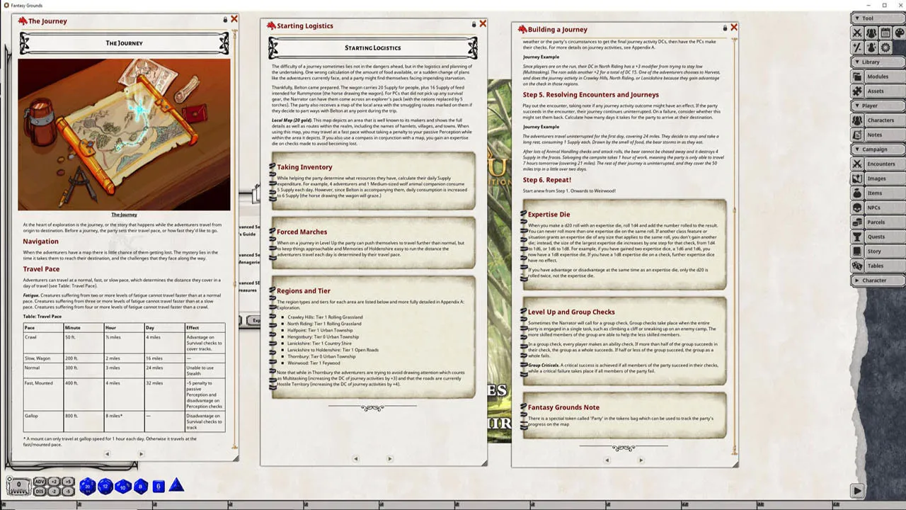 Fantasy Grounds - Level Up Memories of Holdenshire Screenshot 4