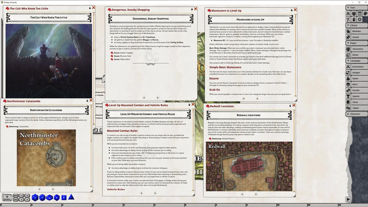 Fantasy Grounds - Level Up Memories of Holdenshire Screenshot 1