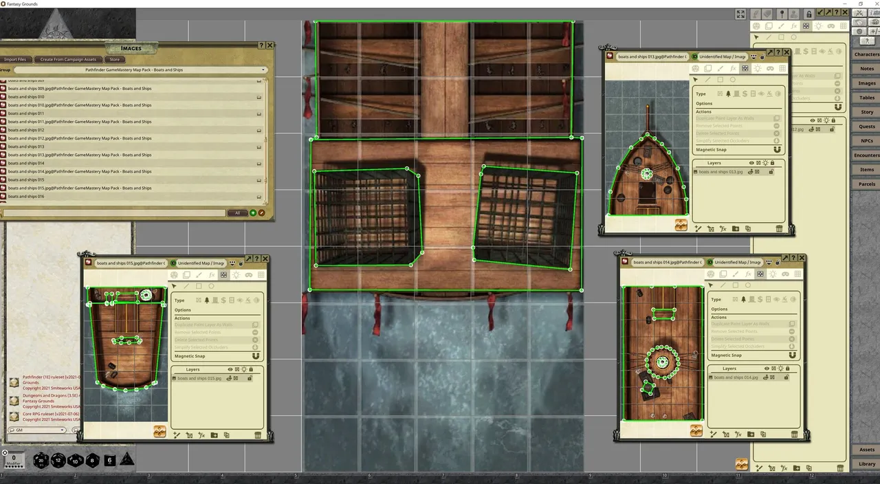 Fantasy Grounds - Pathfinder RPG - GameMastery Map Pack Boats and Ships Screenshot 3