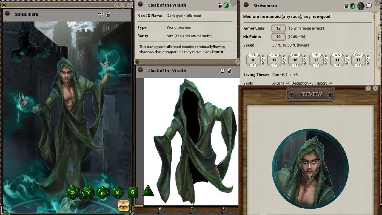Fantasy Grounds - Allies & Antagonists - A Big Book of NPCs Screenshot 3