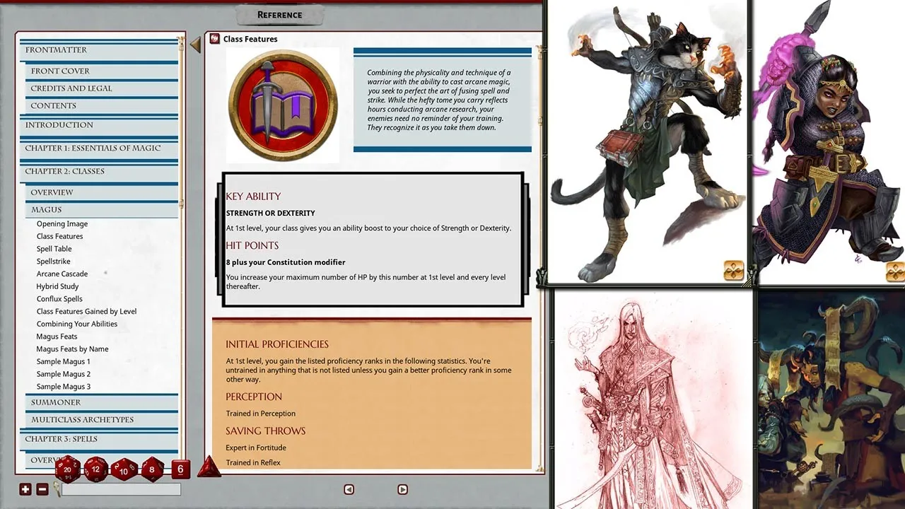 Fantasy Grounds - Pathfinder 2 RPG - Pathfinder Secrets of Magic Screenshot 0
