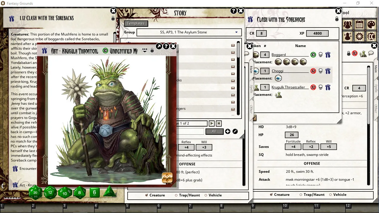 Fantasy Grounds - Pathfinder RPG - Shattered Star AP 3: The Asylum Stone Screenshot 4