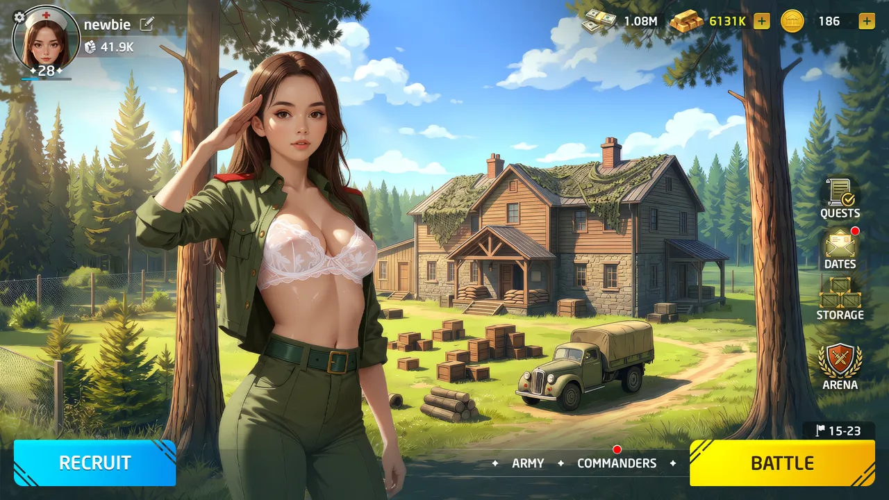 Babes and Battles Screenshot 0
