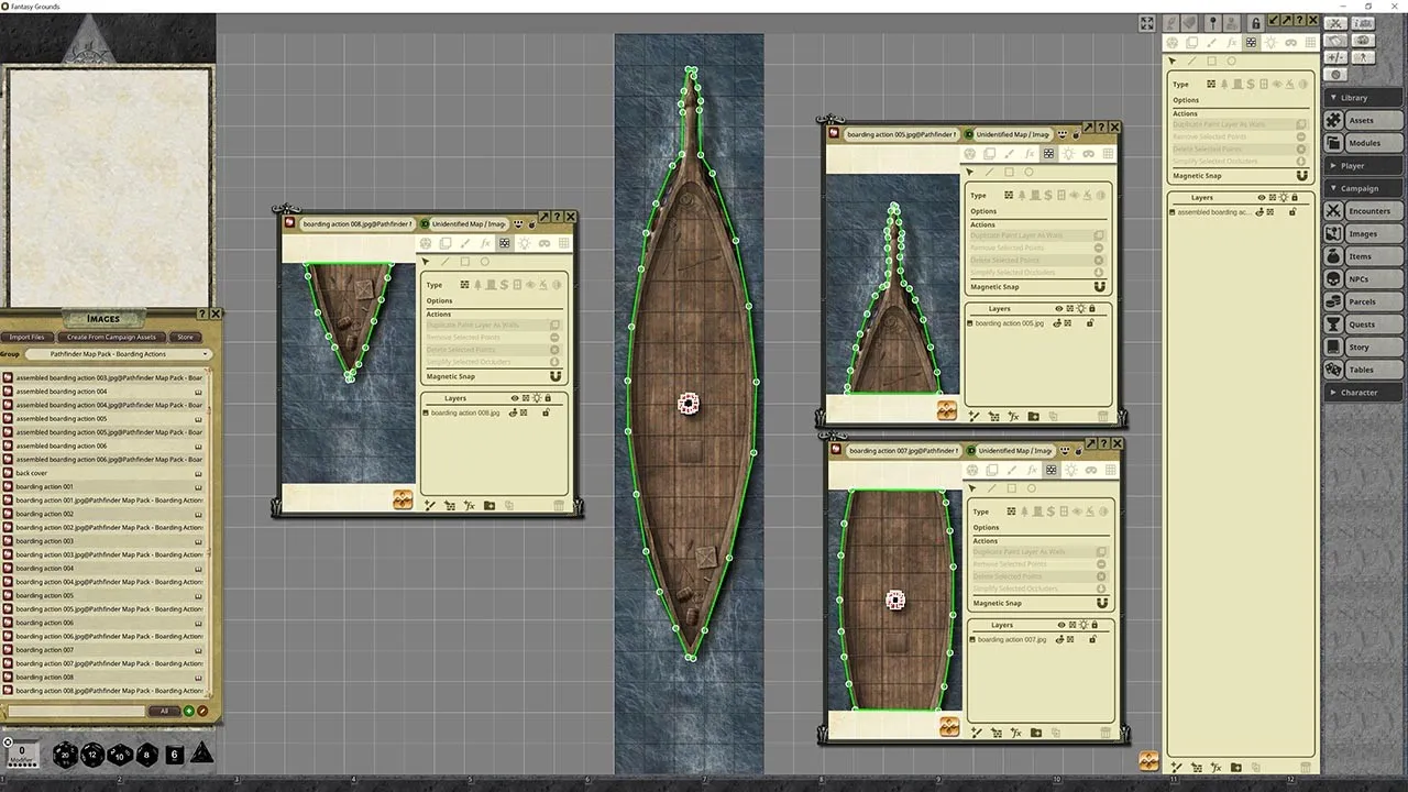 Fantasy Grounds - Pathfinder RPG - Map Pack - Boarding Actions Screenshot 0