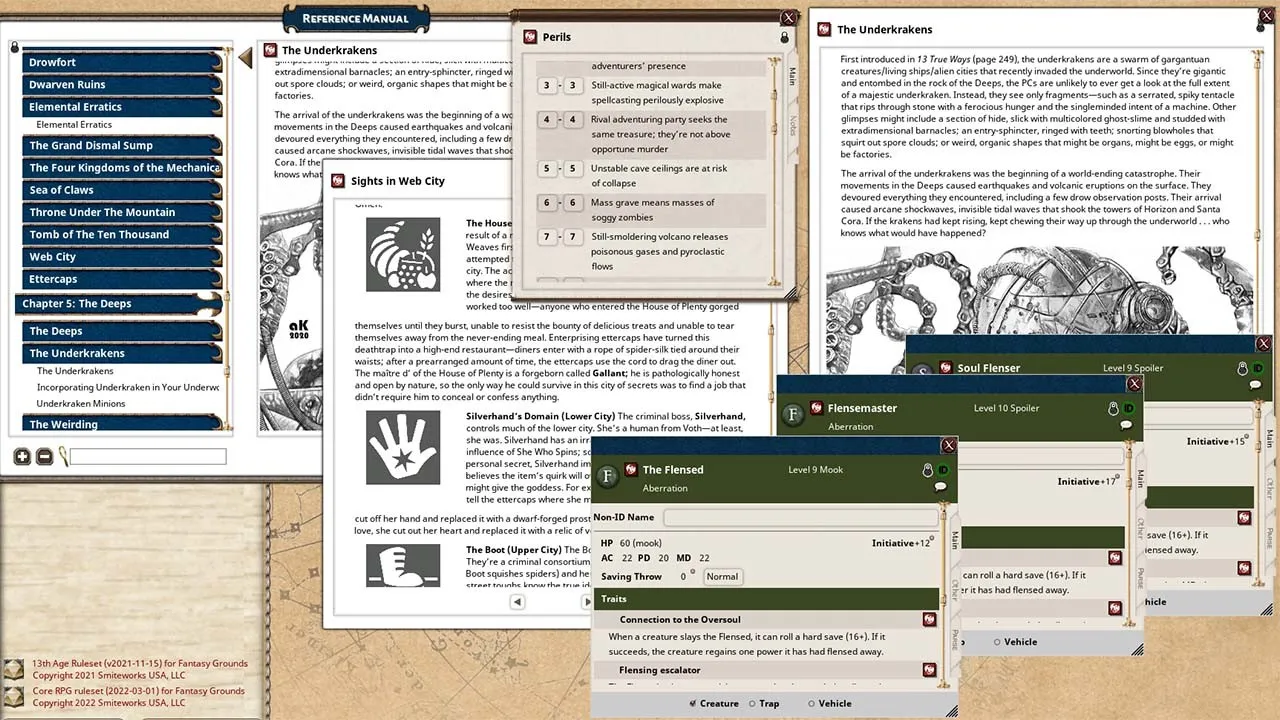 Fantasy Grounds - Book of the Underworld Screenshot 1