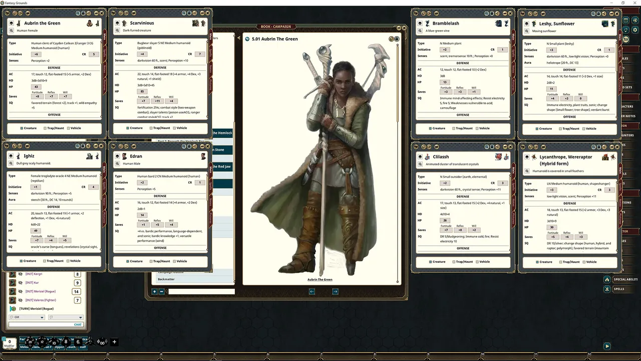 Fantasy Grounds - Pathfinder RPG - Ironfang Invasion Adventure Path (1 of 6) - Trail of the Hunted Screenshot 1